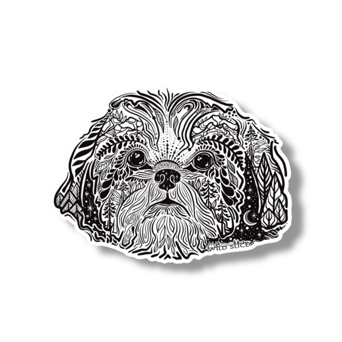 Shih Tzu Dog Sticker