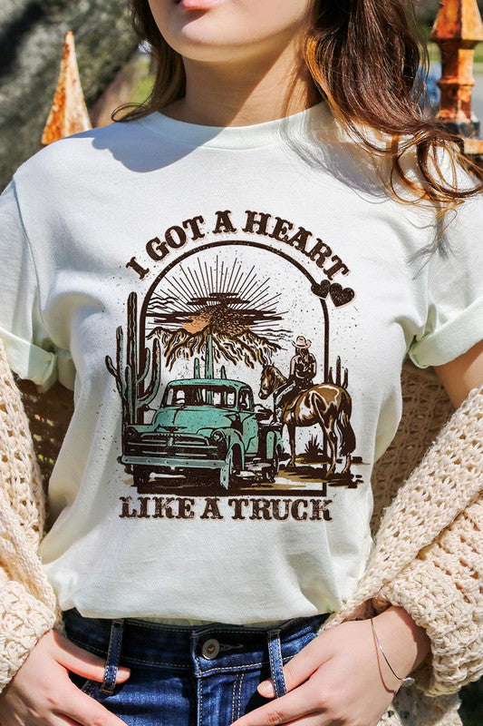 Heart Like a Truck Tee