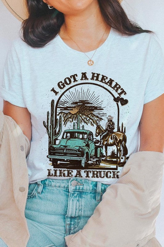 Heart Like a Truck Tee