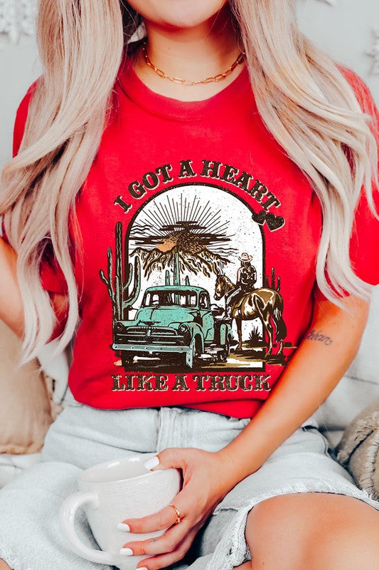 Heart Like a Truck Tee