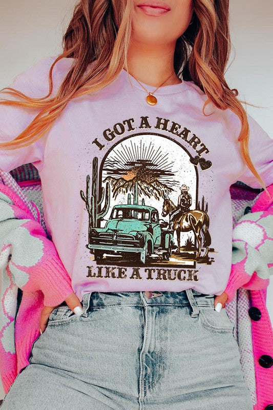 Heart Like a Truck Tee