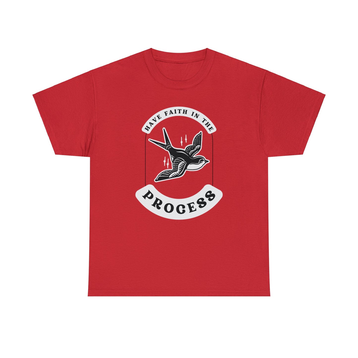 Have Faith In the Process Men's Heavy Cotton Tee