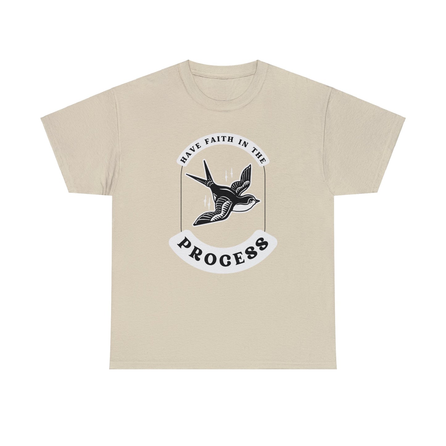 Have Faith In the Process Men's Heavy Cotton Tee