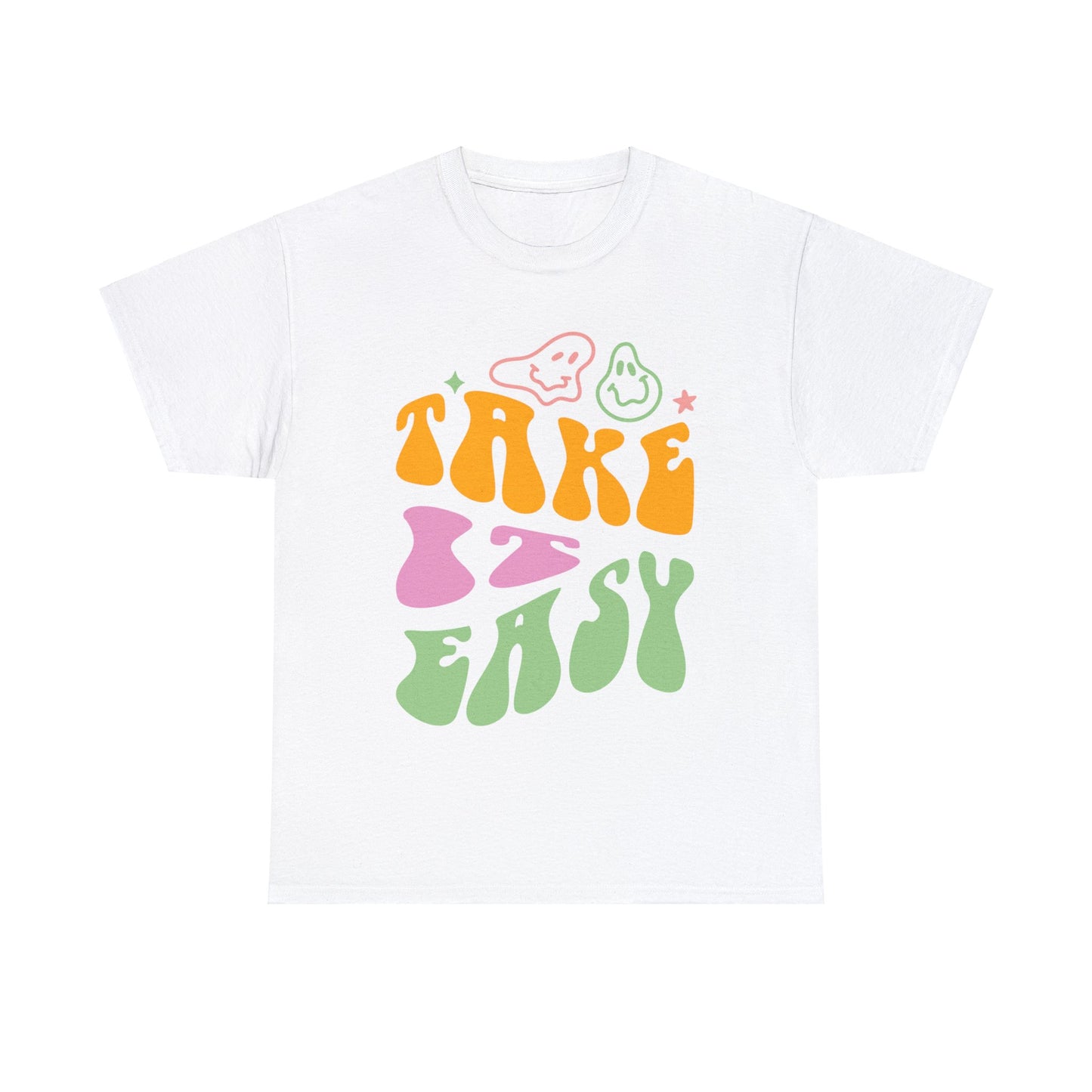 Take It Easy Men's Heavy Cotton Tee