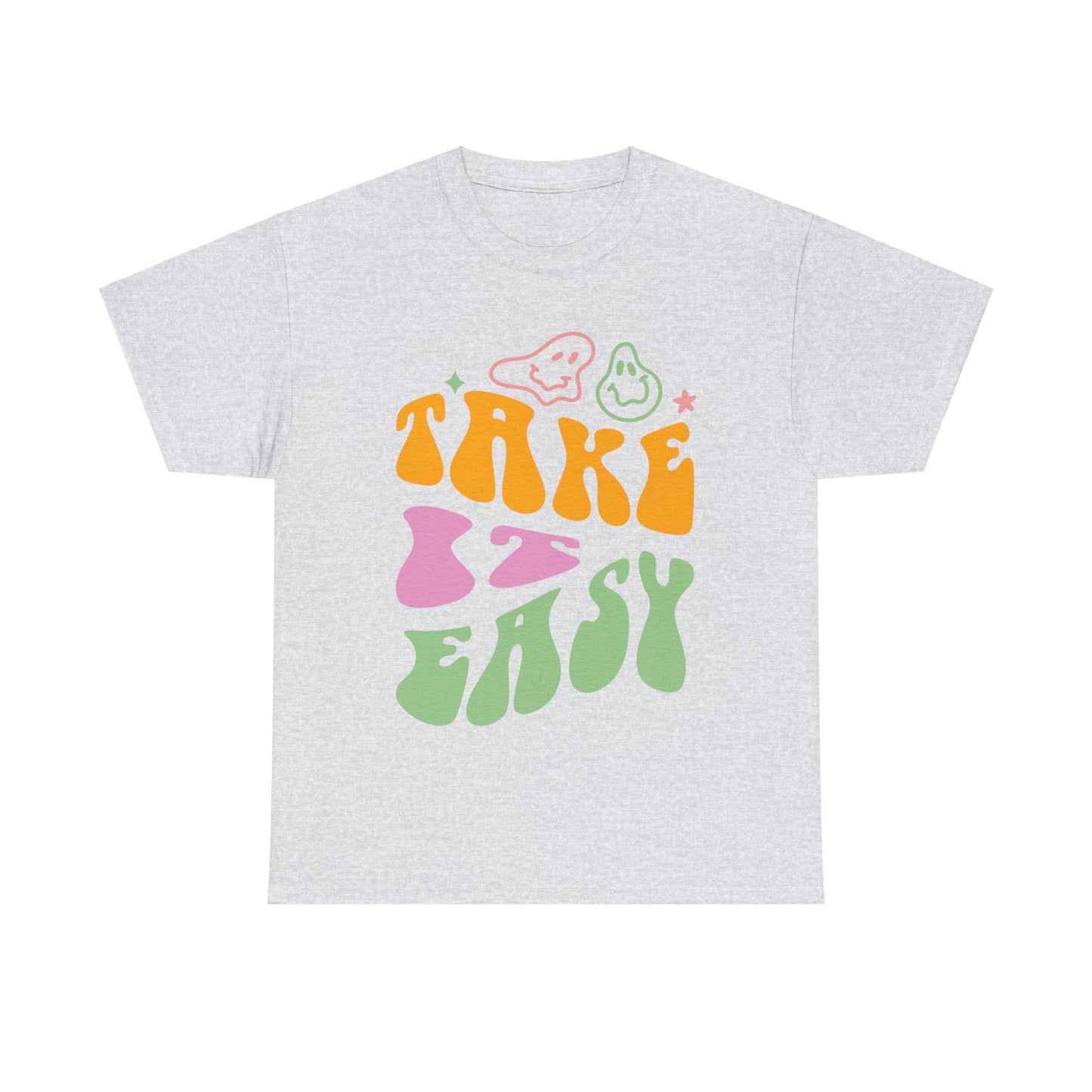 Take It Easy Men's Heavy Cotton Tee