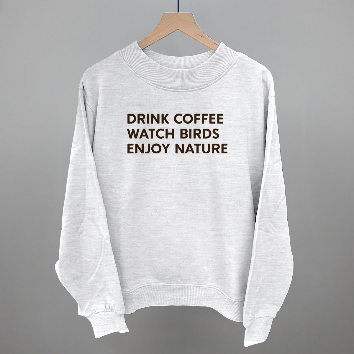 Drink Coffee Watch Birds Enjoy Nature