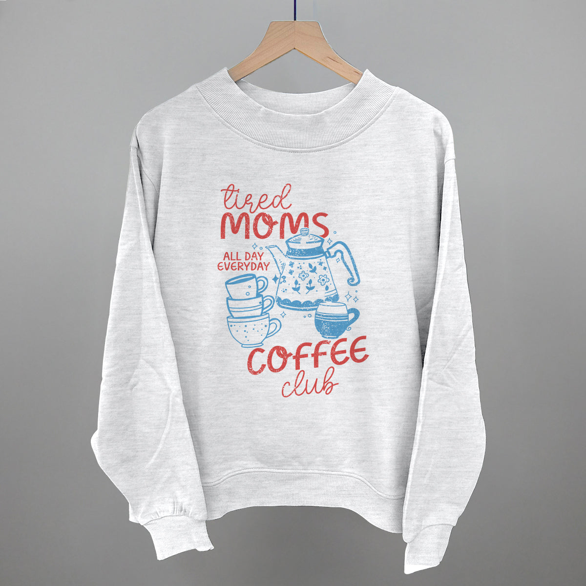 Tired Moms Coffee Club Doodle