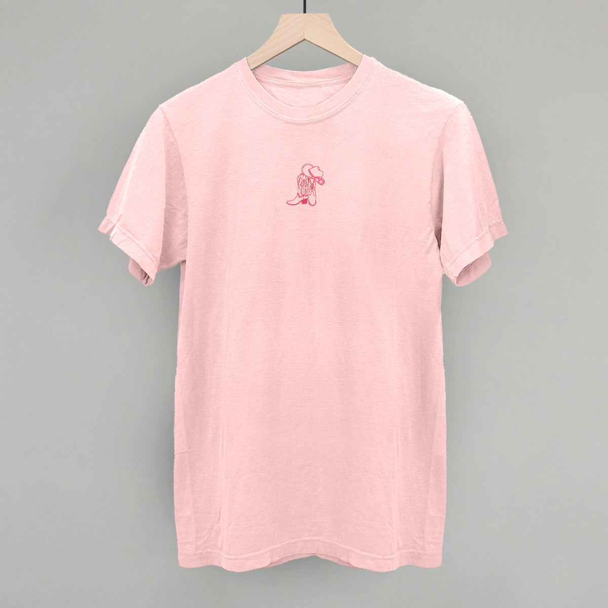 Cowboy Boots + Star Hat (Pink)