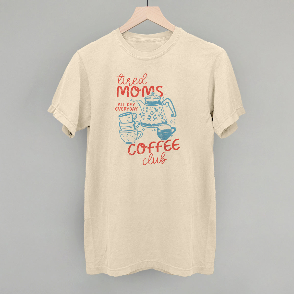Tired Moms Coffee Club Doodle