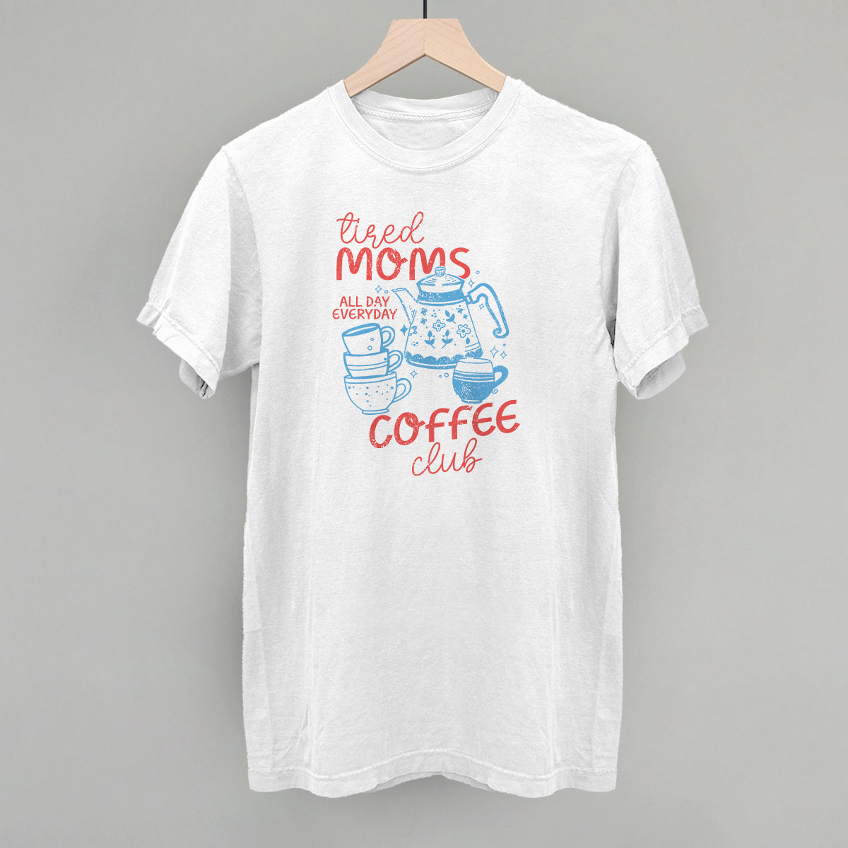 Tired Moms Coffee Club Doodle