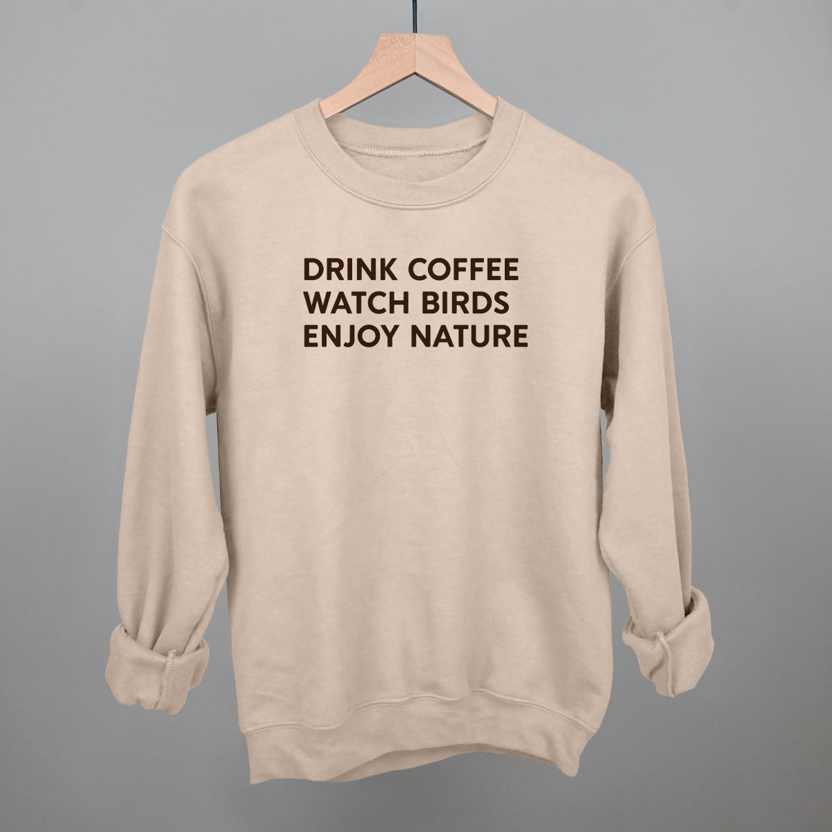 Drink Coffee Watch Birds Enjoy Nature