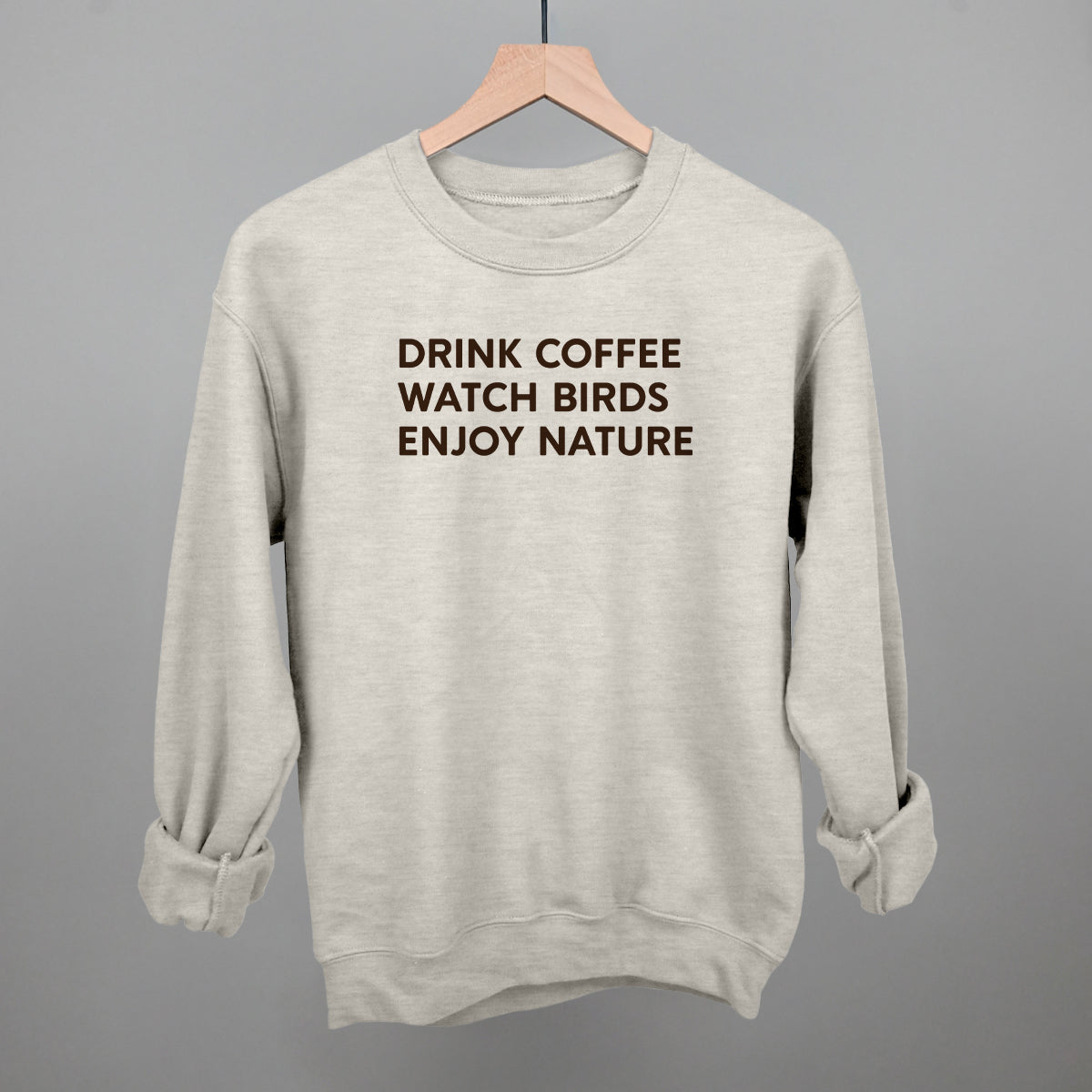 Drink Coffee Watch Birds Enjoy Nature