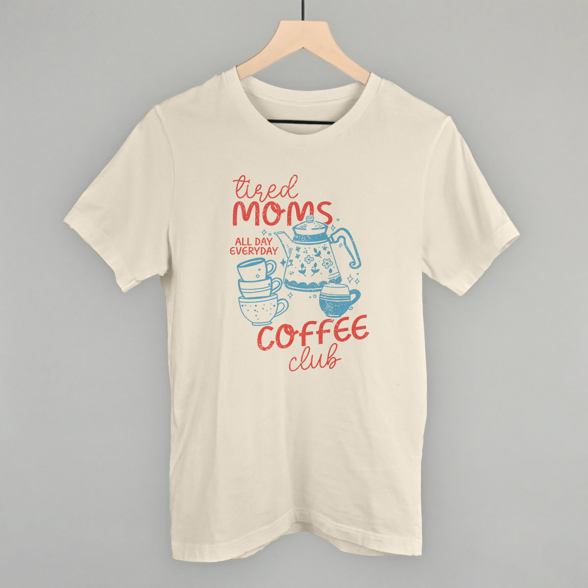Tired Moms Coffee Club Doodle