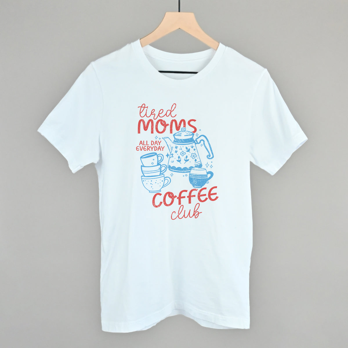 Tired Moms Coffee Club Doodle