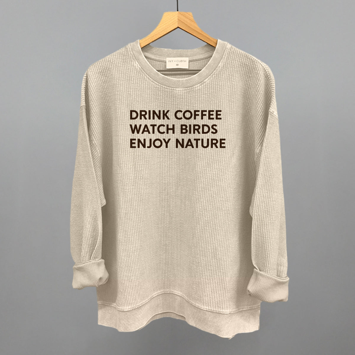 Drink Coffee Watch Birds Enjoy Nature
