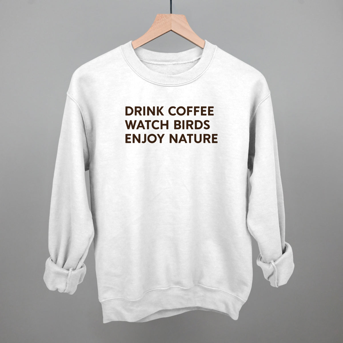 Drink Coffee Watch Birds Enjoy Nature