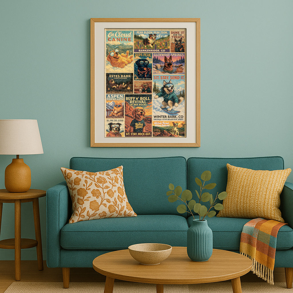 Howl If You Love Colorado Jigsaw Puzzle