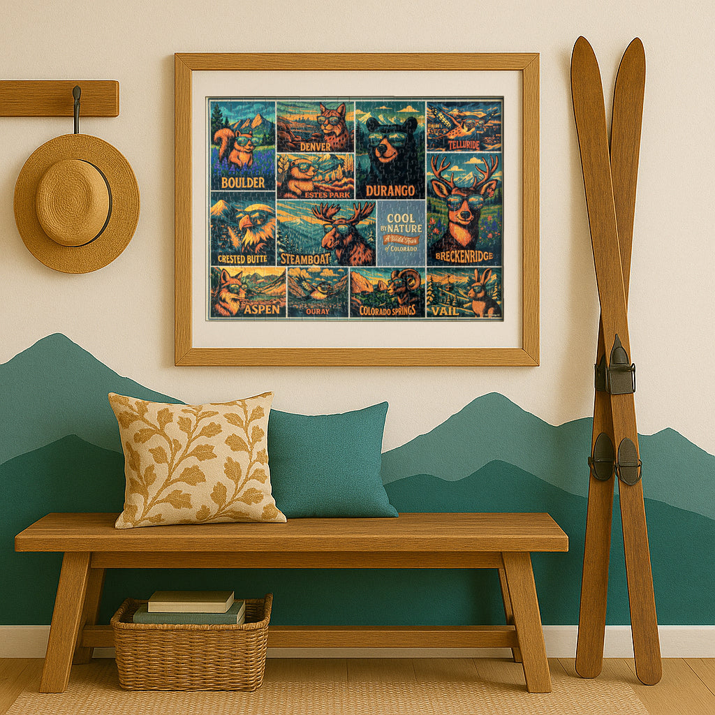 Cool By Nature: A Wild Tour of Colorado (500 Piece) Jigsaw Puzzle
