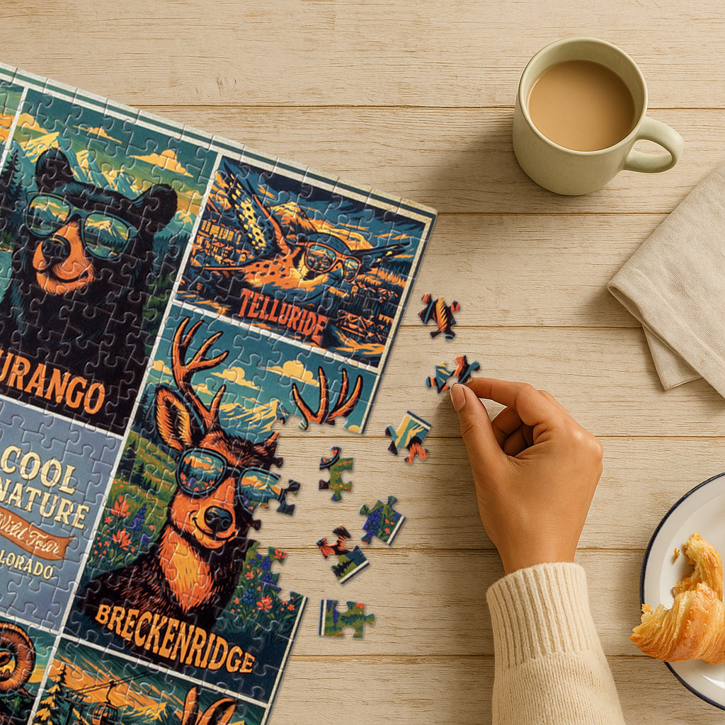 Cool By Nature: A Wild Tour of Colorado (500 Piece) Jigsaw Puzzle